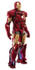 Iron Man figurine Movie Masterpiece Diecast 1/6 Iron Man Mark III (Armor Suit Up Version) 32 cm