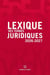 Lexique des termes juridiques (édition 2026-2027)