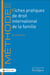 Fiches pratiques de droit international de la famille