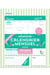 Mémopad calendrier mensuel aimanté : Design janvier : décembre 12 mois (édition 2027)