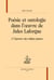 Poésie et ontologie dans l'oeuvre de Jules Laforge : A l'épreuve des tulipes jaunes