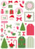 Pochettes de 41 formes en papier  - Artemio - Santa Baby