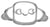 Découpoir pour biscuits ScrapCooking® - Croissant kawaii