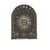 Lot de 16 serviettes Artyfêtes - Halloween Cosmic Spirit - Noir et or - 32 x 23,7 cm - 3 plis