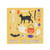 Lot de 16 serviettes Artyfêtes - Halloween Sortilèges sucrés - Papier - Orange, noir et or - 33 x 33 cm