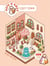 Cute 'n' Cozy Sticker Therapy : Cozy Town - Eight cozy 3D scenes to fill with over 500 cute stickers!