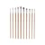 Lot de 10 pinceaux - Peinture acrylique heavy body - Monali