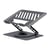 Support rotatif 360° ordinateur portable - T'nB - Métal - Gris sidéral