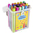 Lot de 24 marqueurs double - avec boite de rangement