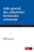 Code général des collectivités territoriales commenté (2e édition)
