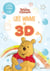 Disney Winnie l'Ourson - Crée Winnie en 3D - 2 planches de stickers épais pour construire ta figurine - 16 pages de coloriage
