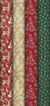 Rouleau de papier cadeau Kraft Clairefontaine - Red forest - Modèles aléatoires - Vendu à l'unité