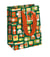 Sac d'emballage cadeau Clairefontaine - Sweet Xmas - Taille moyenne - 21,5 x 10,2 x 25,3 cm 