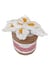 Bouquet à crocheter Plassard - Lys, vase marron