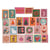 Lot de 25 autocollants timbres Noël - Modèles assortis - Créalia
