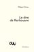 Le dire de Kerkouane