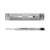 lot de 2 recharges pour stylo-bille Leuchtturm1917 - Drehgriffel Nr. 1 - Pointe moyenne - Encre noire