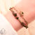 Bracelet Horus doré oeil de tigre - Camille Ambiance Nature