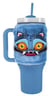 Tumbler XL fuzzy avec anse + paille Pyramid - K-Pop Demon Hunters Derpy - 1200 ml