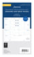 Recharge agenda semainier Filofax