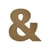 Alphabet Gomille - Medium - Naturel - 15 x 0,6 x 8 cm