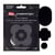 Lot de 3 patchs de réparation Rub on Patch Fabpatch Prym - noir