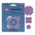 Lot de 3 patchs de réparation Rub on Patch Fabpatch Prym - lilas