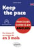 Keep the pace : Parcours express en anglais - Du niveau A1 au niveau B2 en trois mois