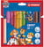 Lot de 12 feutres de coloriage pointe moyenne  + 1 lacet + 1 badge Chase - STABILO - Cappi - Pat' Patrouille