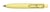 Roller encre gel Uni-Ball - ONE  - Pointe 0,5 mm - Banane