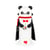 Trousse Legami - Panda Halloween - 1 compartiment