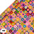 Papier cadeau Pictura - Carré de pétales Pop - 400 x 70 cm