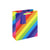 Sac cadeau Clairefontaine - Modèle moyen - Arc-en-ciel
