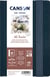 Art Book Canson Mi-Teintes - 14 x 21,6 cm - 160 g/m² - 40 feuilles/80 pages
