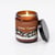 Bougie végétale parfumée La Chandelière - Cire végétale - Noël orange cannelle - 160 g