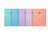 Cahier 5 en 1 Smart  - format A4+ - 180 pages grands carreaux - reliure spiralée - Oxford - couleur pastel - Modèle aléatoire - Vendu à l'unité