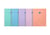 Cahier 5 en 1 Smart  - format A4+ - 180 pages grands carreaux - reliure spiralée - Oxford - couleur pastel - Modèle aléatoire - Vendu à l'unité