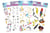 Tatouages temporaires Global Gift - 9x15 cm