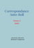Correspondance anto-roll 2001 - tome 2
