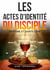 Les actes d'identite du disciple