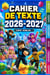 Cahier de Texte Roblox 2026-2027 : Agenda scolaire pour élèves - Carnet de devoirs, planning hebdomadaire et organisation...