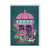 Carte de vœux Ohh Deer - Happy birthday kiosque à fleurs