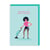 Carte de vœux Ohh Deer - Another year bites the dust ! Freddie Mercury