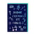 Carte de vœux Ohh Deer - Dormir c'est pour les faibles :)