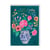 Carte de vœux Ohh Deer - Happy birthday vase