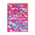 Carte de vœux Ohh Deer - Joyeux anniversaire fleurs bleues et roses