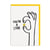 Carte de vœux Ohh Deer - You're a star