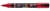 Marqueur Posca - Pointe brush moyenne - Rouge foncé - PC5