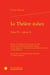 Le Théâtre italien Tome 6, volume 2