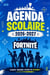Agenda Scolaire 2026-2027 Édition Gamer : Planificateur scolaire 2026-2027 avec couverture style blocs, aventure et jeu vidéo - Pour...